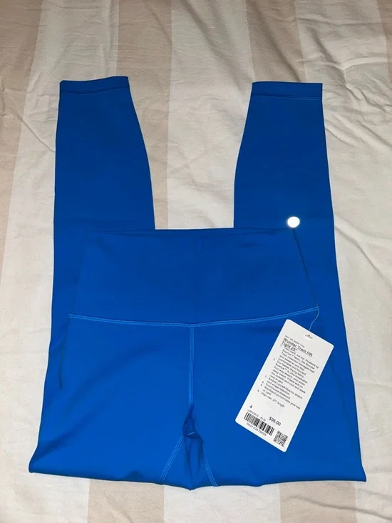 Lululemon High Rise Wunder Train Pant Poolside Size 4 - Picture 4 of 4